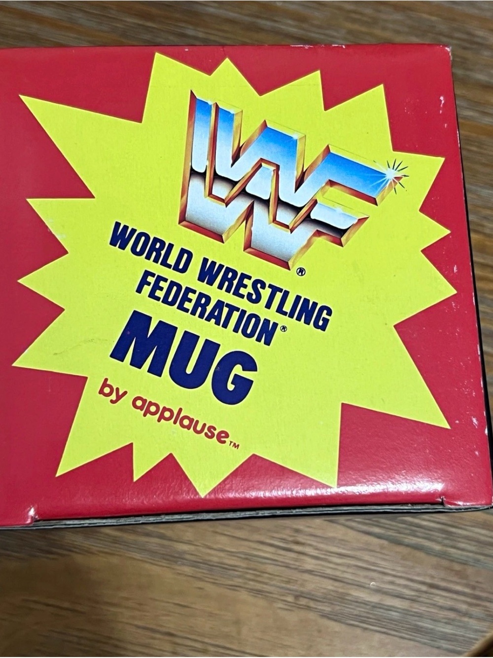 World Wrestling Federation Red Mug by